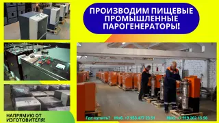 Парогенератор пищевой промышленный