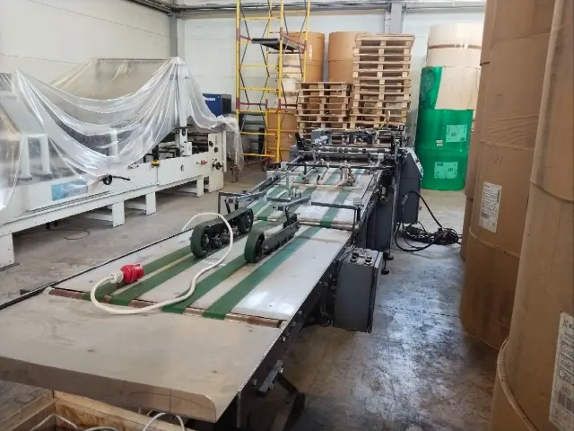 Фальцевально склеивающая линия Kluge Unifold Folder Gluer, USA, 2000 г.в