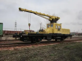 Автодрезина ДГКу-5 (дрезина грузовая крановая универсальная)
