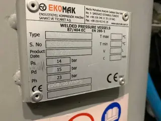 Компрессор винтовой EKOMAK EKO 250D