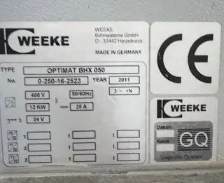 Сверлильно-присадочный станок с фрезером WEEKE BHX050