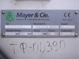 однофонтурная вязальная машина Mayer&amp;CieRELANIT 1.6 ER 28E 30