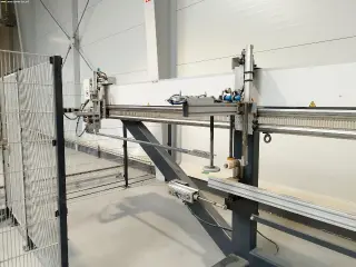 Обрабатывающий центр для профилей ELUMATEC SBZ 628