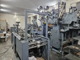 Полный технологический цикл производства бумажных пакетов