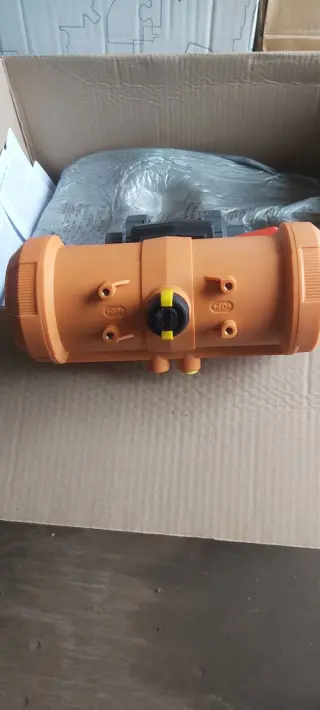 Шаровый кран с пневмоприводом +GF+ тип 230 d40 PVC-U