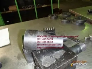 Переход стальной для трубопровода Ру до 100 МПа ОСТ 108-318-11-82
