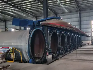 Линия по производству газобетона DONYUE на 2000 м3/сутки (600 000 м3/год) – линия для производства блоков и панелей