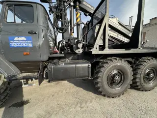 Лесовоз Урал ЯМЗ-238 с новым ГМ