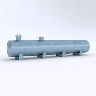 РГСН - горизонтальные стальные наземные резервуары