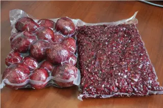 Линия для очистки и вакуумирования картофеля, моркови, свеклы