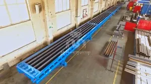 Стенд длиной в 42 метра для производства свай 300х300 мм