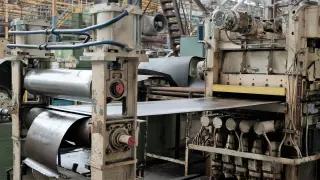 Линия поперечной резки производства S.I.E.M.I s.p.a. MILANO
