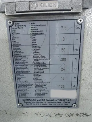 Гильотинные ножницы Durma MS 3004 с ЧПУ