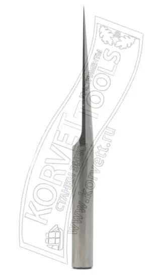 113-3201. Фреза гравировальная твердосплавная D3.175 R0.1 TL38 А10°