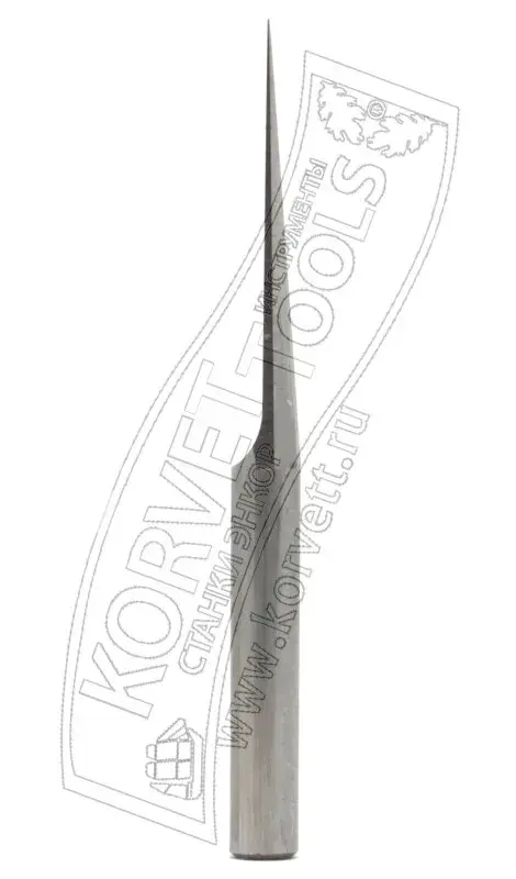 113-3201. Фреза гравировальная твердосплавная D3.175 R0.1 TL38 А10°