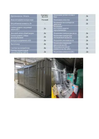 Дизельный генератор MGEp800CS в комплекте с блок-контейнерами