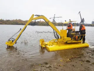 Мини земснаряд «Нептун-5» очистки естественных и искусственных водоемов