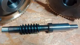 Венец и червяк для фаршемешалки Л5 ФМУ 150-335 литров