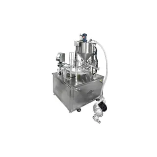 Роторный станок для розлива жидкости в стаканы DS-250H