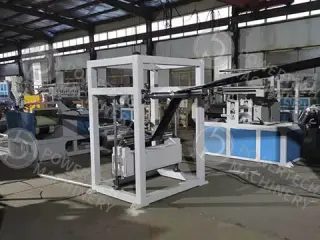 Экструзионная линия и оборудование для производства TPU (термопластичный полиуретан) плоскосворачиваемого рукава