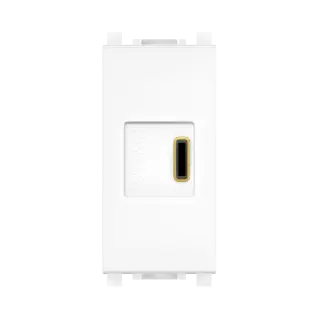 Розетка USB тип C CADUCEUS ALING EXPERIENCE для скрытой проводки, для зарядки 1-го устройства