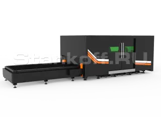 Оптоволоконный лазерный станок для резки металла закрытого типа XTC-1530E/1500 Raycus