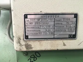 4-х валковый листогиб Хойслер Haeusler VRM-HY 4 5424 = Mach4metal