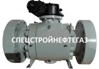 Кран шаровой Ду300 Ру10,0Мпа высокотемпературный с фланцевым присоединением Температура рабочей среды от –60 °С до +350 °С