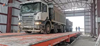 Автомобильные весы карьерные для Белазов