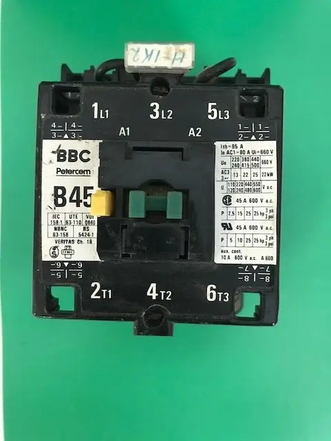 B45 BBC Petercem контактор