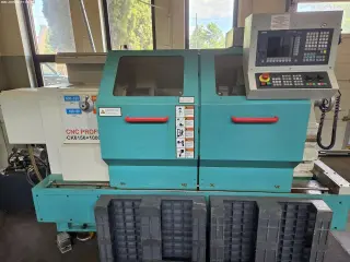 Токарный центр с ЧПУ CNC PROFI CK6156
