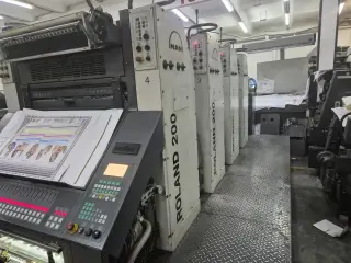 Офсетная печатная машина Man Roland 204, 2006 г.в