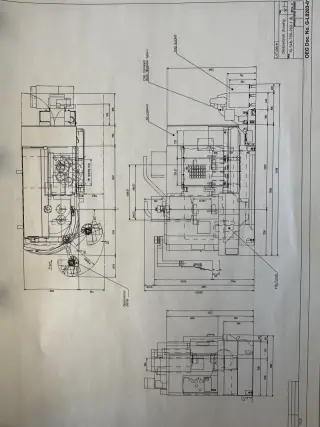 Токарно-вертикальный станок с ЧПУ Okuma LTV-400 M