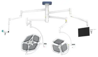 Светильник медицинский хирургический потолочный CADUCEUS CL4-L3/L4