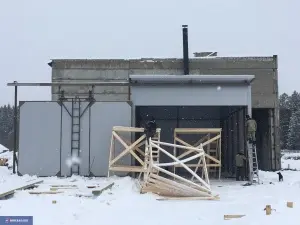СУШИЛЬНАЯ КАМЕРА СКД-100 С ТЕПЛОАГРЕГАТОМ УВН-400 В Г. СОЛИКАМСК, ПЕРМСКИЙ КРАЙ