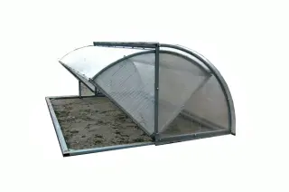 Теплица ракушка 1200х2000х600 мм (каркас)