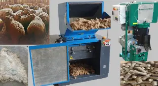 Пресс - грануляторы для овечьей шерсти BN 100W/BN400W /BN600(Чехия)