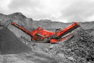 Запчасти гусеничного хода грохотов TEREX Finlay 863