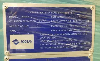 Чулочно-носочные машины Soosan SS-604 вязать носки