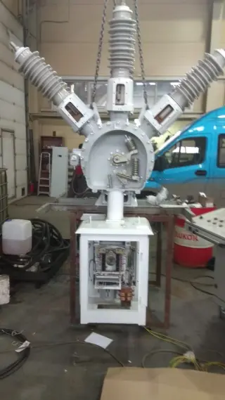Выключатель элегазовый ВГБЭ-35-630-12,5