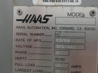 Вертикально-фрезерный обрабатывающий центр HAAS VM-2