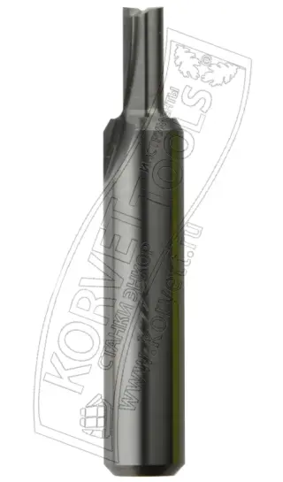 0112-410. Фреза пазовая прямая D4 H10 TL45 z2 Х8