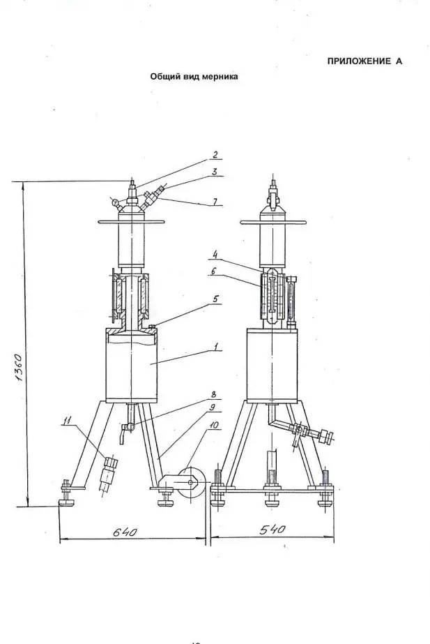 Мерник металлический для сжиженного газа ММСГ-1 (без поверки)