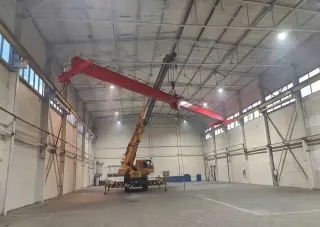 Монтаж и демонтаж кранов мостовых, козловых, кран балок
