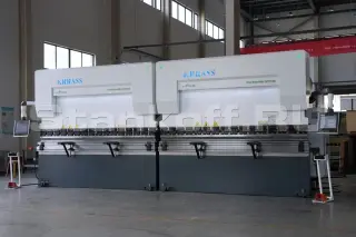 Тандемный листогибочный пресс KRRASS PBS110/3200 TANDEM 4 axis