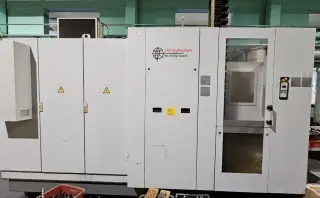 Обрабатывающий центр Heckert HEC 400D с ЧПУ Fanuc