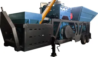 Мобильный бетонный завод Polygonmach РАС60 м3/час Турция