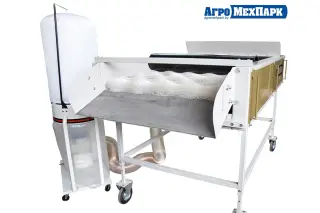 Установка для сухой очистки картофеля и овощей