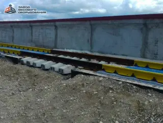 Железнодорожные вагонные весы ВТВ-С для повагонного взвешивания в статике 30 тонн