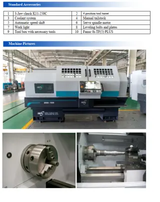 Токарный станок с ЧПУ СКА 6150-2000